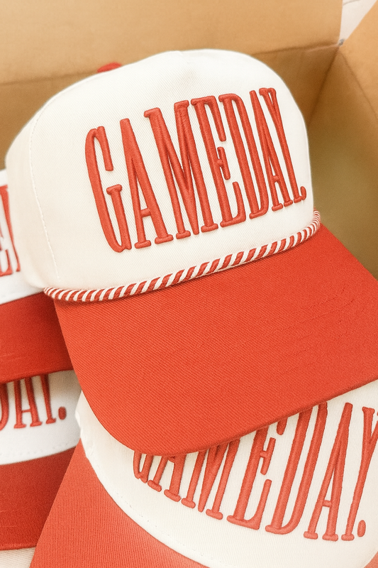 Gameday Trucker Hat (Red)