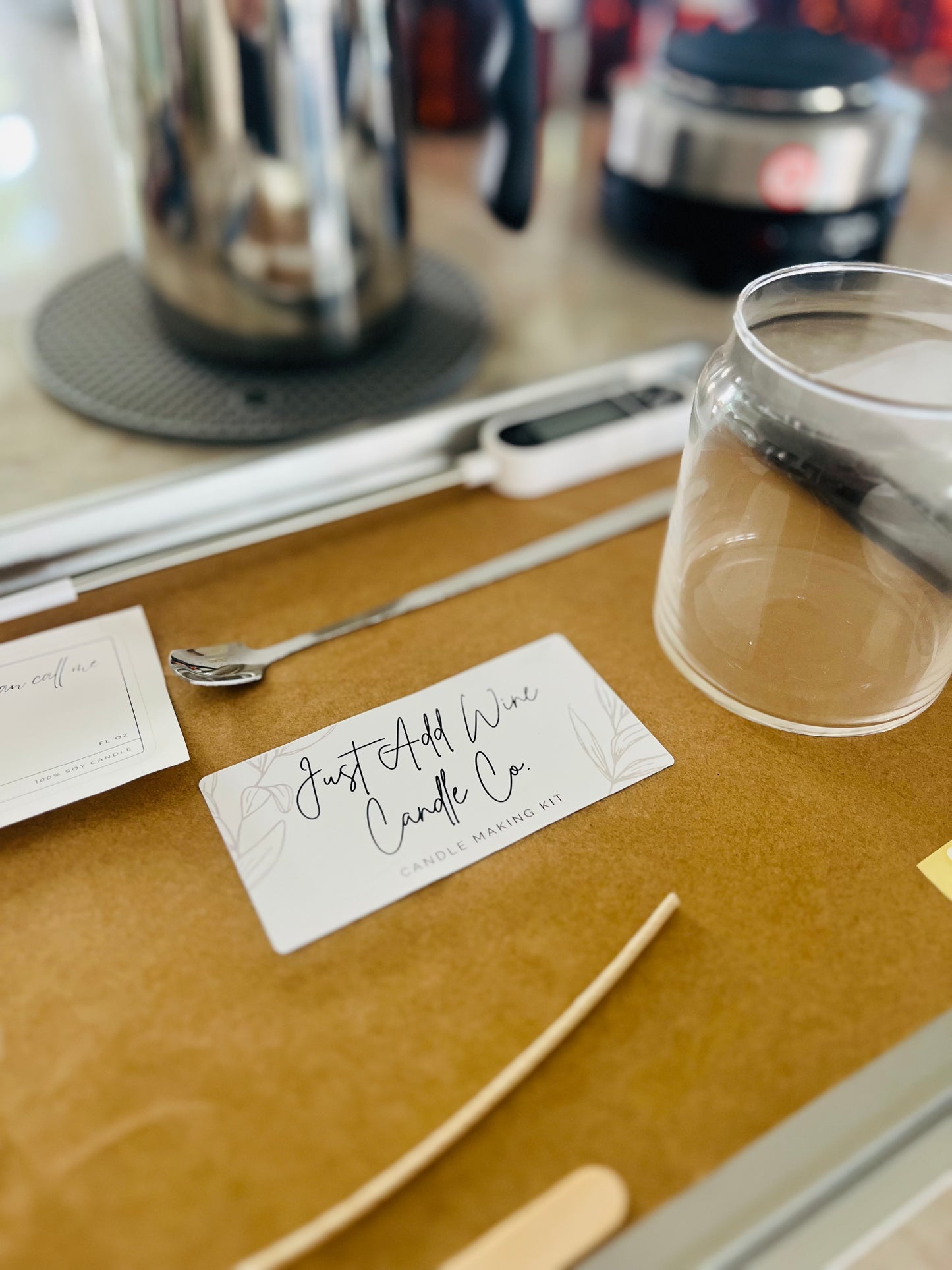 Candle Making Workshop + Permanent Jewelry - Stable Rock Winery Thurs 10/30 @ 5:30pm