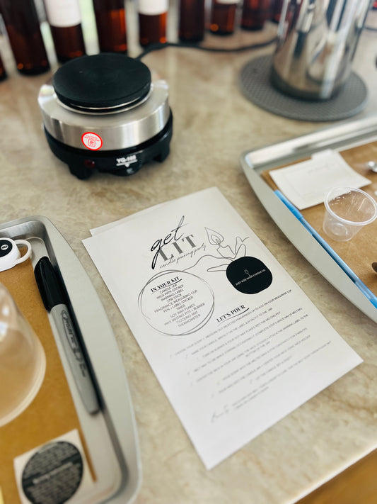 Candle Making Workshop + Permanent Jewelry - Stable Rock Winery Thurs 10/30 @ 5:30pm