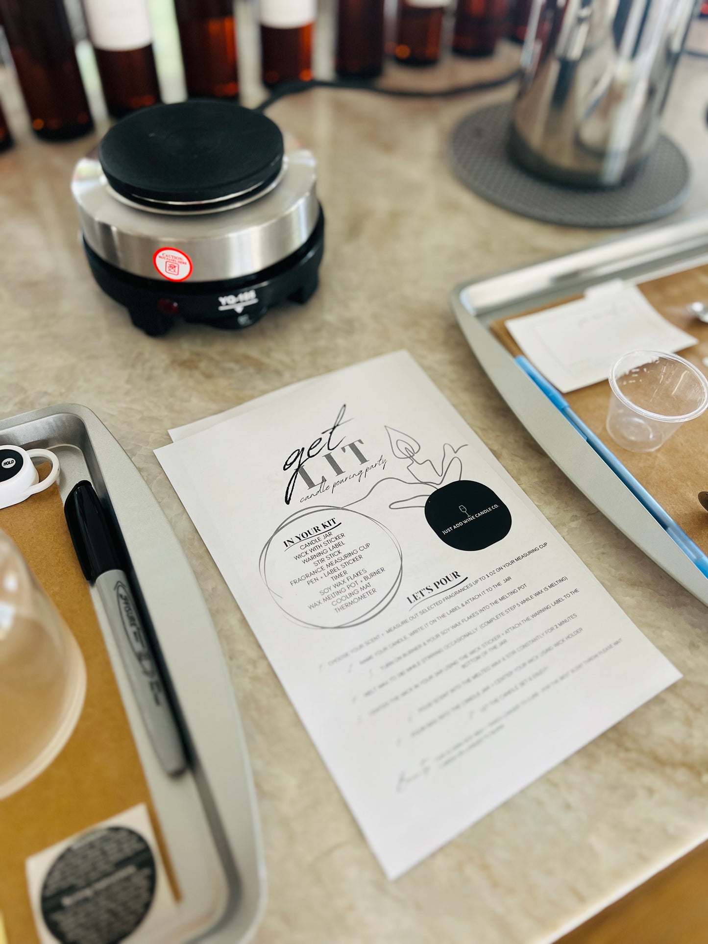 Island Bar & Grill Fort Atkinson - Candle Workshop w/ drink specials 2/7 @ 12pm