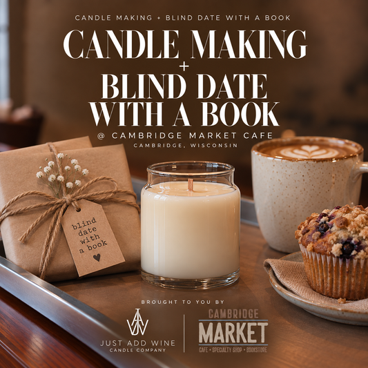 Candle-Making Class & A Blind Date w/ A Book (sold separately) - Cambridge Market Cafe 10/27 @ 5pm