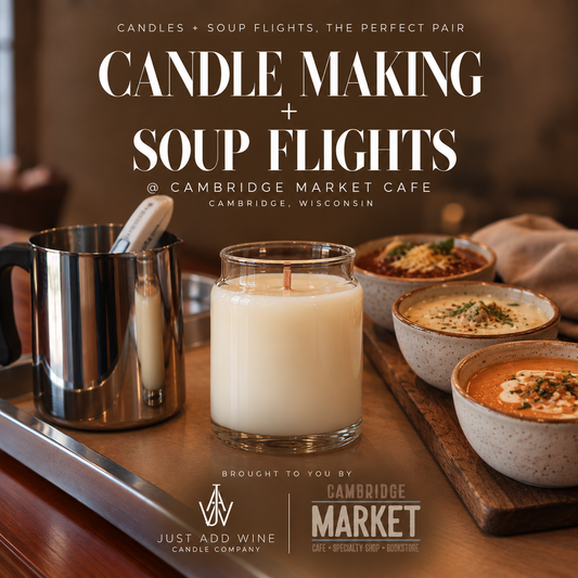 Candle-Making Class & Soup Flights (sold separately) - Cambridge Market Cafe 11/17 @ 5pm