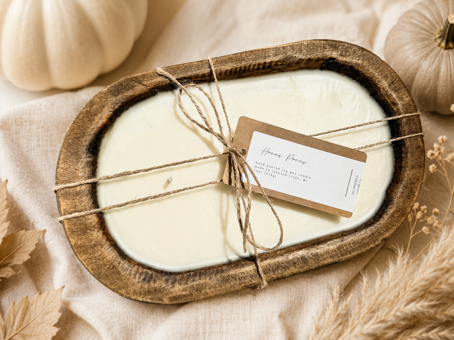 Dough Bowl Candle - Fall Pre-Order