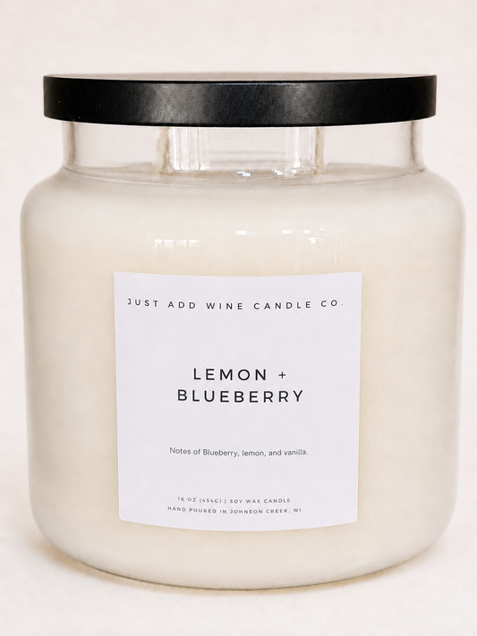 Lemon and Blueberry
